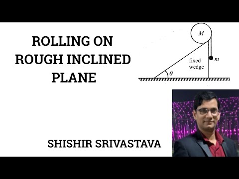 ROLLING ON ROUGH INCLINED PLANE