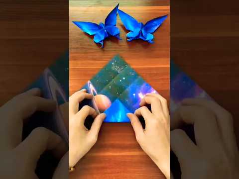Paper Crafts| Paper Butterfly Craft Easy #papercraft #butterfly #tutorials #shortvideo