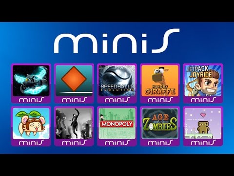 All PlayStation minis Games - Every PS minis PSP minis Game In One Video