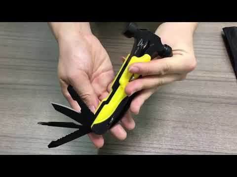 Survival 7 in 1 Pocket Multi Function Tools Set Mini Foldaway Pliers Knife Screwdriver