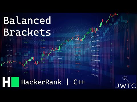 HackerRank C++ Solution – Balanced Brackets