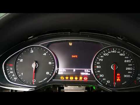 audi a8 instrument cluster component protection online removal