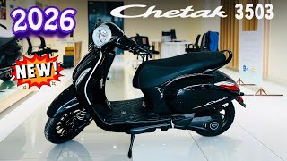 New ❤️ Bajaj Chetak 3503 Full Detailed Review ✅ Price & Features 😍 Chetak EV Battery & Range