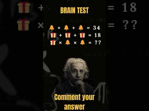 Only Geniuses can solve this! Can you? #MathPuzzle #BrainPuzzle #shorts