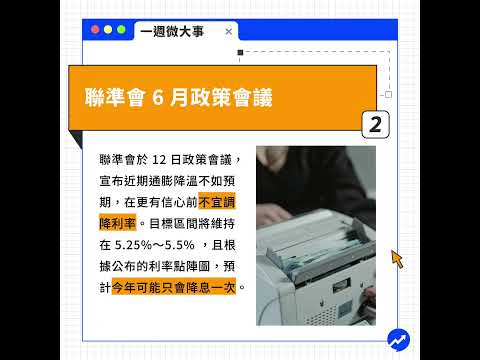 蘋果大會，台積電填息，廣達董事會，聯準會和央行都宣布了什麼？#一週微大事