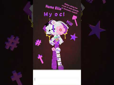 This is my oc Ellie*shhh mabey exposing her crush in next episode beeeeee ready guys!!*