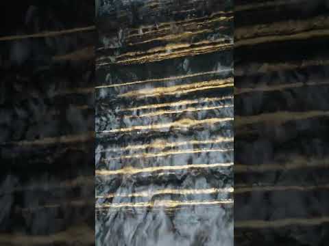 Clean Up Sluice Riffles Packing Up with Fine Gold