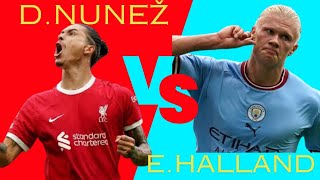 Erling Halland VS Darwin Nunez - The Best England Premier League Striker Comparison
