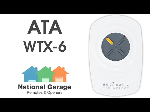 ATA WTX6 Garage Remote Control Video Description