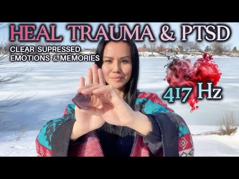 Reiki To Heal Trauma & PTSD/ Clear Trapped Emotions Meditation