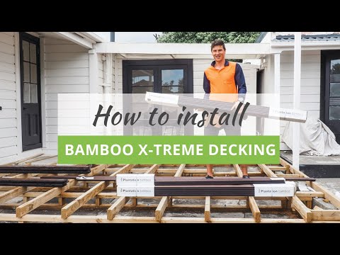 How To Install Bamboo X treme® Decking