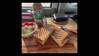 Cheese Toast with a Sandwich Maker │ Car Camping in Osaka Japan