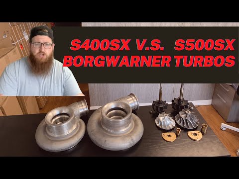 BorgWarner S400 Turbo and S500 Turbos, what's the differance?