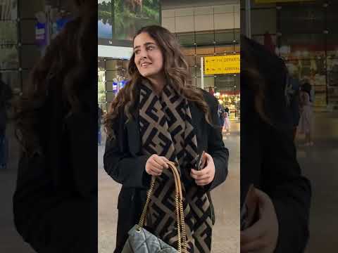 Nupur Sanon Spotted at Airport in Elegant Winter Look