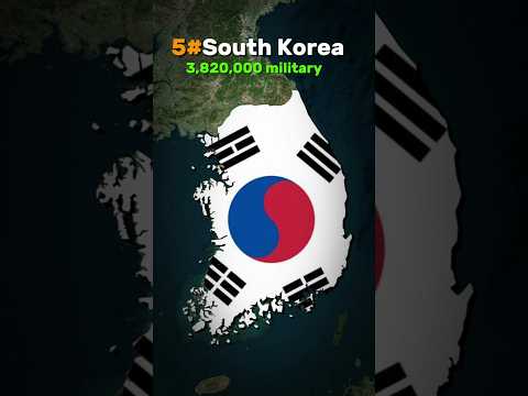 Top 10 most powerful countries in the world,by military(in 2024)😱#shorts#geography#map#animatedmap