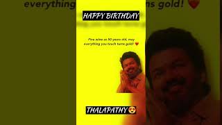 Happy Birthday Thalapathy ❤️ | #thalapathy #thalapathyvijay #actorvijay #happybirthdaythalapathy