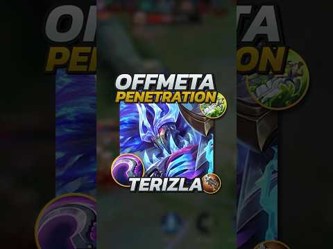 OFFMETA Full Penetration Terizla Build! Mobile Legends #mobilelegends #mlbb #gaming