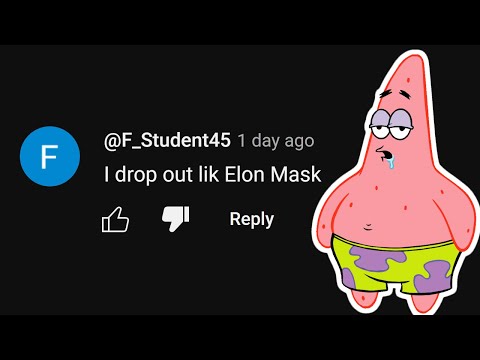 YouTube Shorts Comments from F Students...