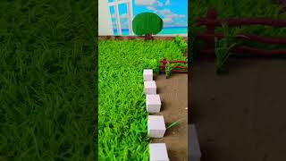 Diy Mini Farm House Diorama | Easy Science Project for Kids #Shorts #scienceproject #stemprojects