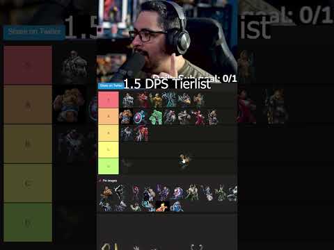 DPS Tier List Season 1.5 | Marvel Rivals