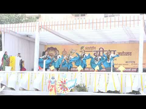 Haryana Folk Group Dance Performance Ragni | Ramjas Sr. Sec. School Sonipat #students #dance