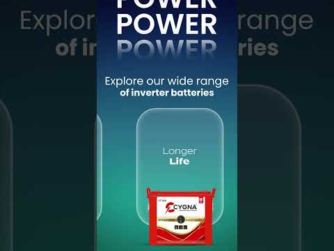 Cygna Inverter Batteries | Top Tier Inverter Batteries #battery #inverter