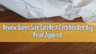 Review Queen Size SafeRest Certified Bed Bug Proof Zippered Box Spring Encasement - Bed Bug Fluid an