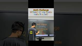 Can you complete this Math Challenge?#challenge #mathchallenge #interactivewhiteboard
