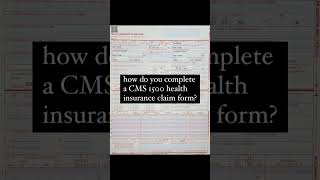 From 1-10, how comfortable are you completing the CMS 1500 form? #medicalbiller #medicalbilling
