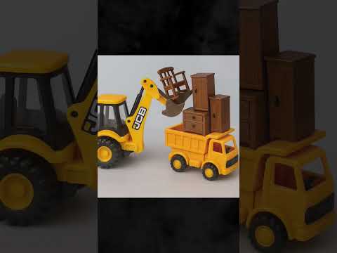 jcb track with car|gare video|gare carton|bmw car|#jcb #shorts #foryou