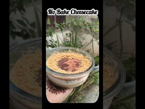No Bake Cheesecake 🍰#NoBakeCheesecake #CheesecakeLove #NoBakeDessert #EasyDesserts #CheesecakeRecipe