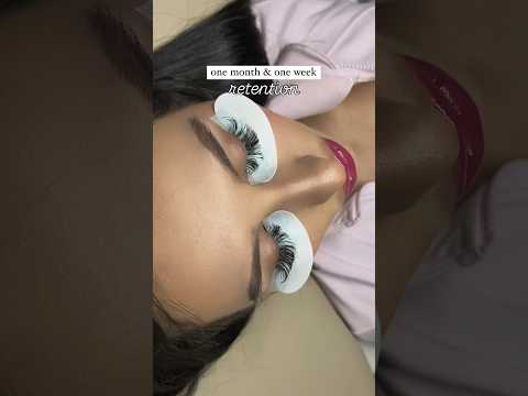 only seeing my clients once a month 🙌🏼🙌🏼  #uvlashes #ledlashes #lashextensions #lashretention