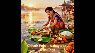 chhath pooja nahay khay(first day)#trending#trend#chhath #chhathpuja#chhathgeet#viral#2025 #tiktok