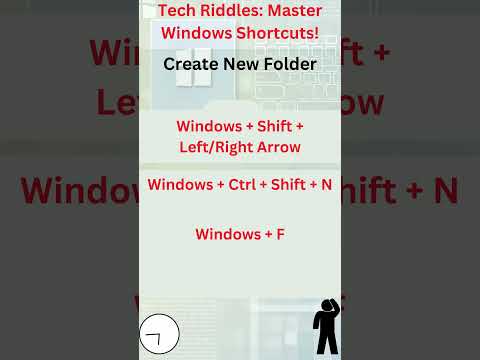 CREATE New Folder in SECONDS with These Windows Shortcuts #facts #windows11features #motivation
