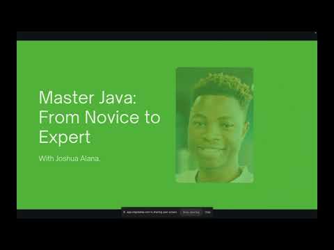 java series for beginners.