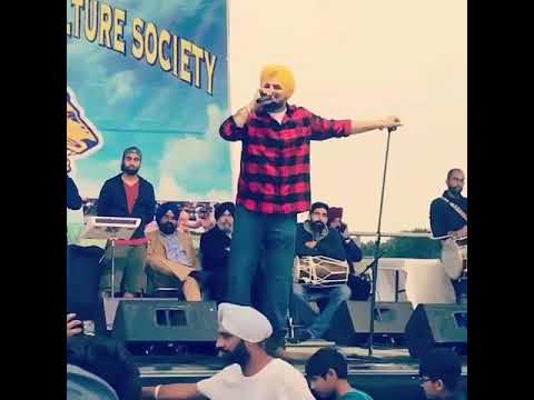 Bapu Sidhu Moose Wala Live Song