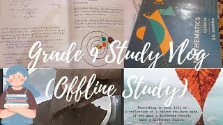 9th Grader Study Vlog |Study vlog class 9 |Day in life of CBSE 9th student| Productive study vlog