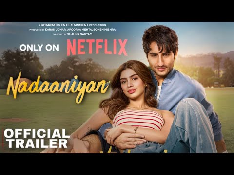 Nadaaniyan Teaser Trailer | Ibrahim Ali Khan, Khushi Kapoor | Netflix Nadaaniyan Release Date Update