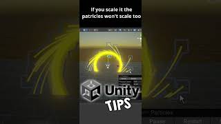 Scaling Particles Effects In Unity | Unity tips