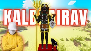 I Built MASSIVE Lord Kalbhairav in Minecraft! 🔱 | Fierce Protector