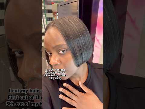 Cut my hair again into a short bob to fix all of my damage! Would you cut your hair into a bob?