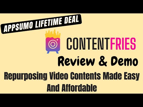 ContentFries Lifetime Deal Review - How Does ContentFries Work?