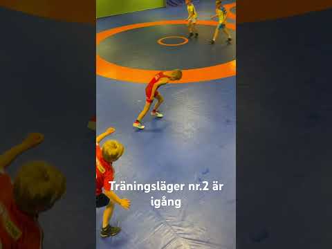 Träningsläger nr.2 är igång - Brottning