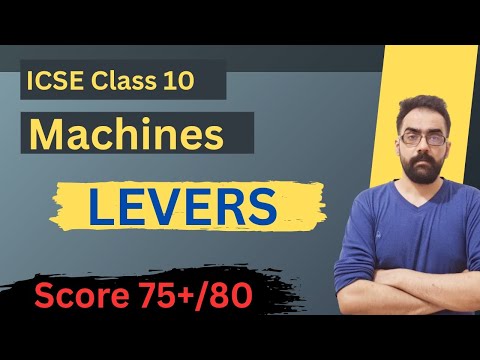 Levers | ICSE Class 10 Physics | Machines Explained