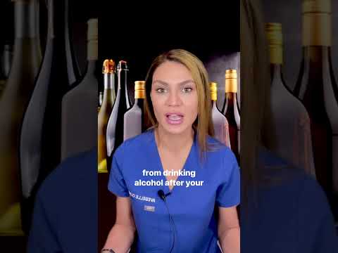 Excessive bruising and swelling can cause filler migration! Stay away from Alcohol 🍷! #torontolife