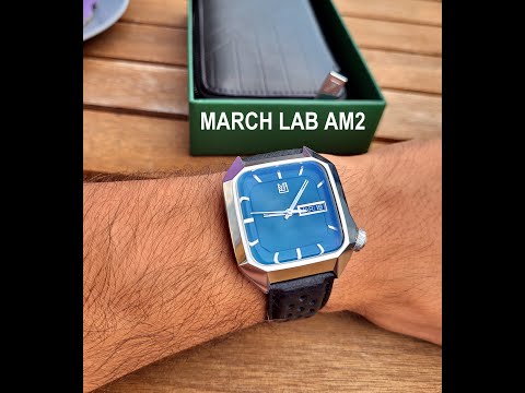 March LAB - AM2 Forest (vert) - UNBOXING montre française.