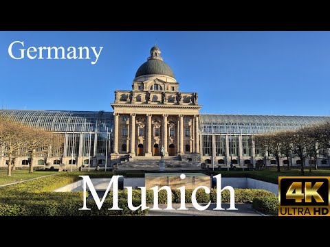 Exploring Munich(München), Germany I 4K I Part 4