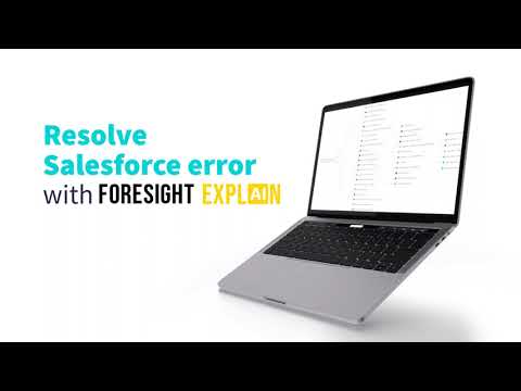 Resolving Salesforce Error with ForeSight AI