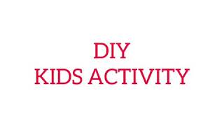 DIY:Kids_Activity(cut and paste activity)