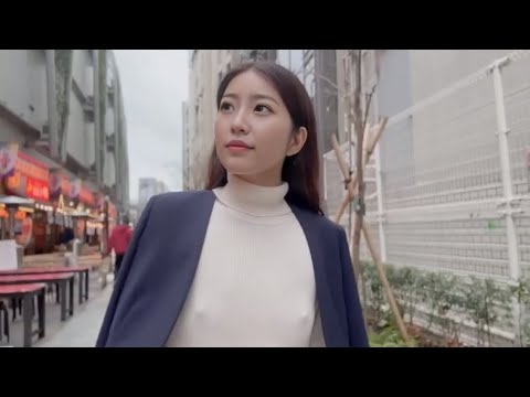 【ノーブラ散歩】 渋谷横丁を歩いてみたら...